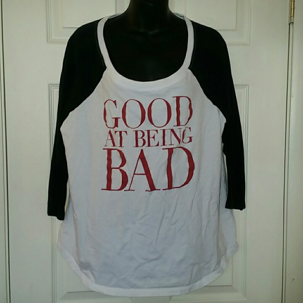 Plus size jersey t shirt